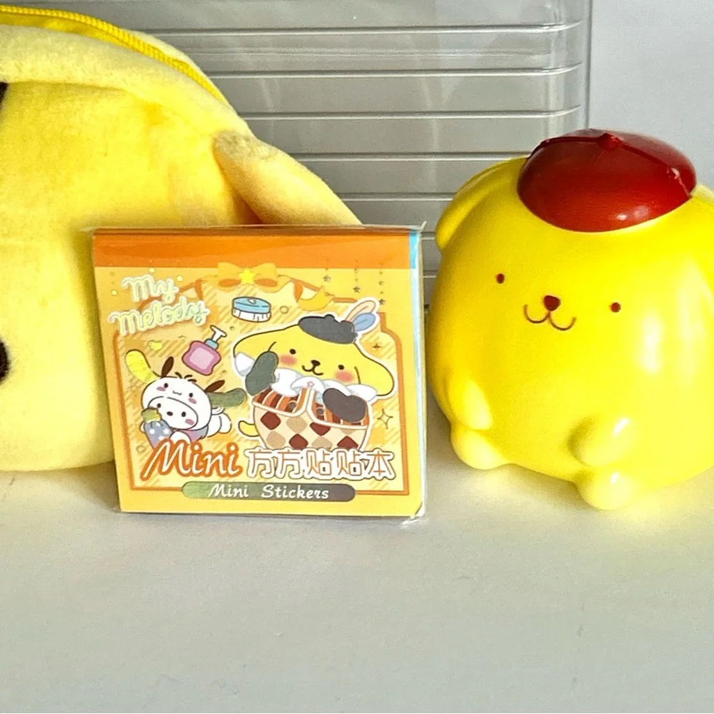 💛(POM0035) Pompompurin & Friends Adorable 6-Piece Lunch Cooler Bundle! - Picture 7 of 10